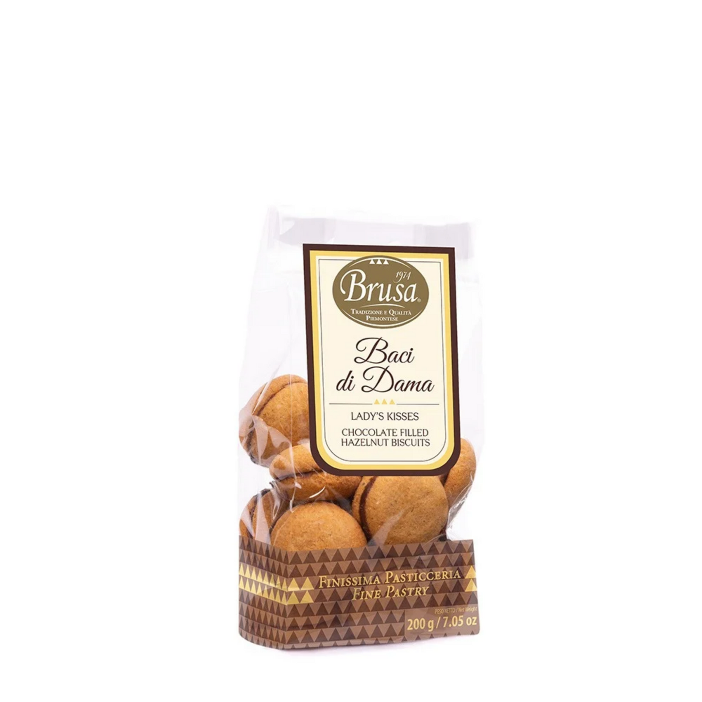 Baci di Dama 200g Brusa – Piedmontese Hazelnut and Chocolate Kisses