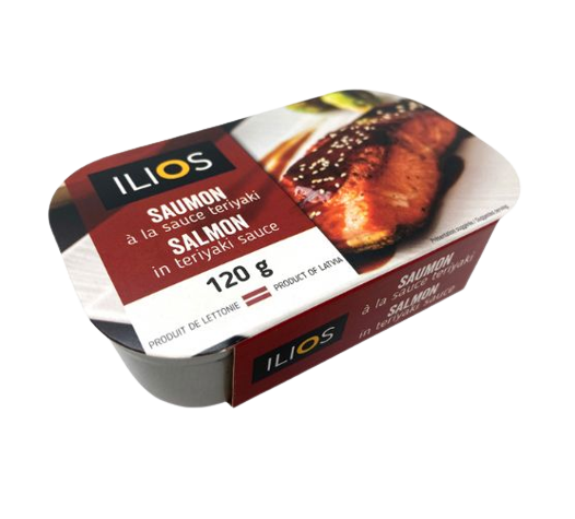 Saumon à la sauce teriyaki 120g