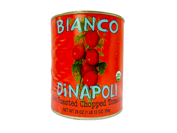 Organic Fire Roasted Diced Tomatoes 794g