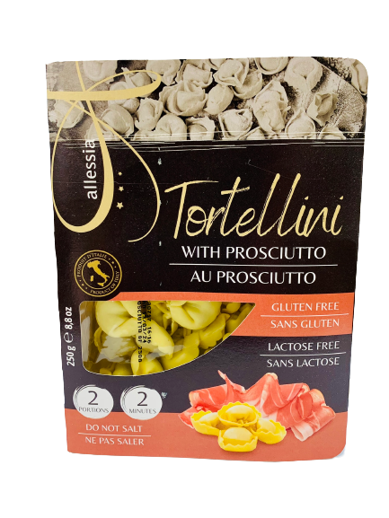 Tortellini with prosciutto 250g
