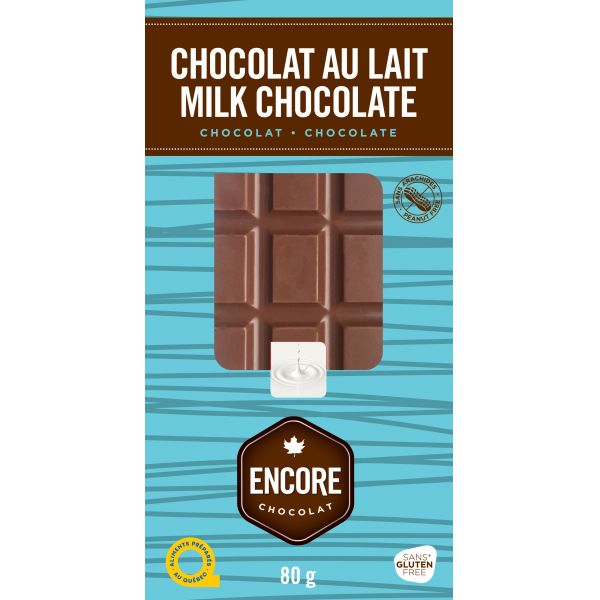 CHOCOLAT ENCORE LAIT 80G
