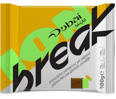Chocolate Break Dubai Style 100g ION