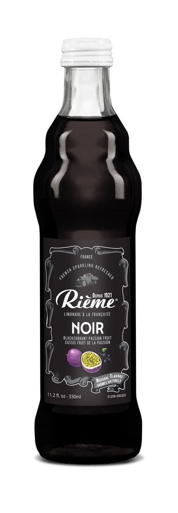LIMONADE RIEME NOIRE CASSIS FRUIT PASSION 330ML