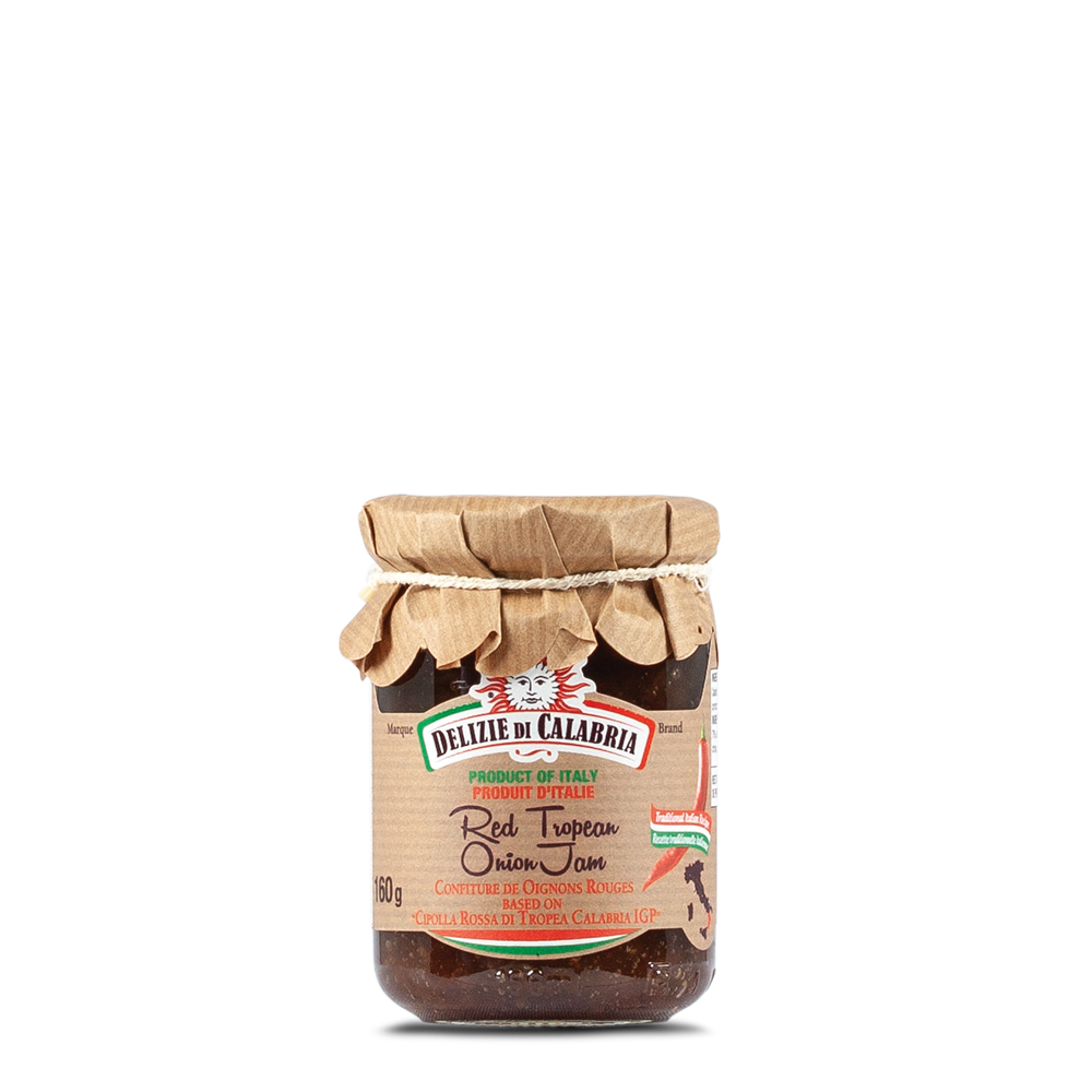 Confiture d’oignons rouges Tropea 160g