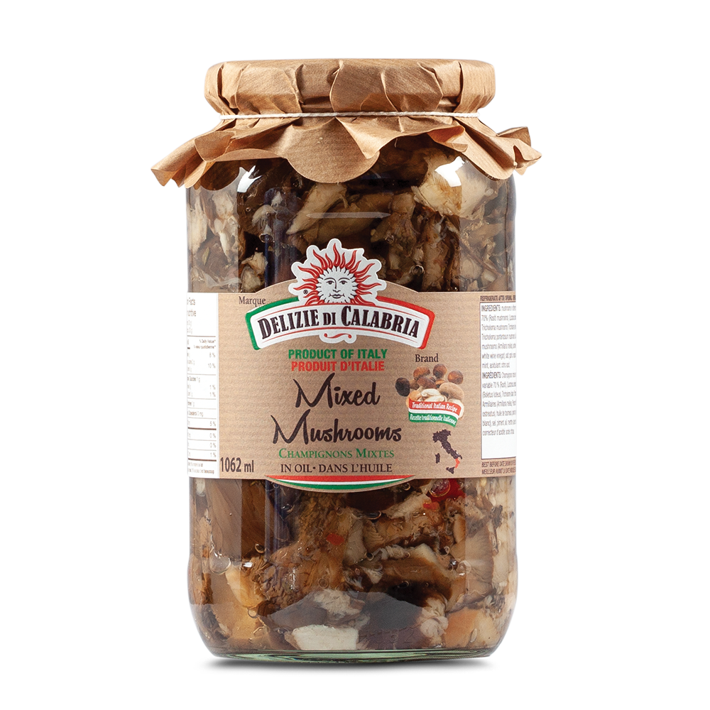 Mushrooms mixed in oil 950ml