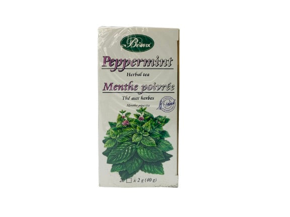 Thé aux herbes menthe poivrée 40g – Les Saveurs d'Europe