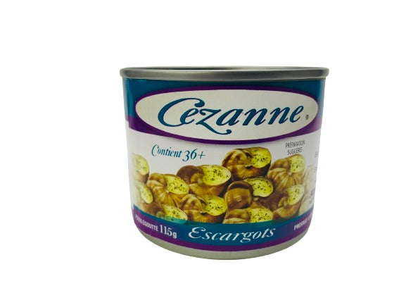Escargots en conserve Cezanne