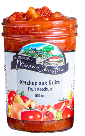 Ketchup aux fruits 500ML