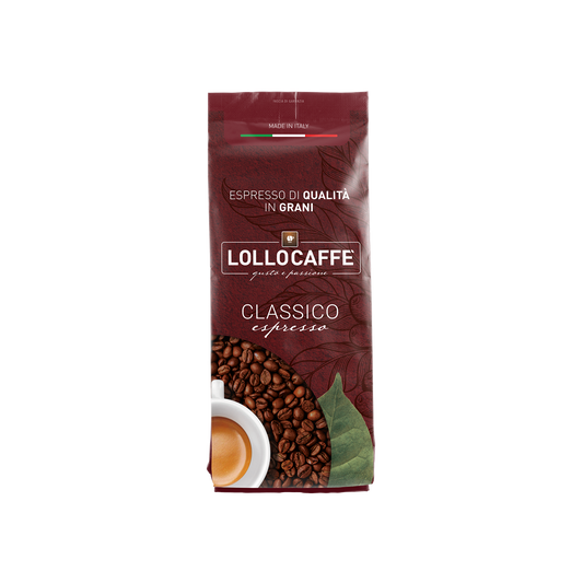 Lollo Caffè Classica Espresso Beans 1kg – Intensity 4/10