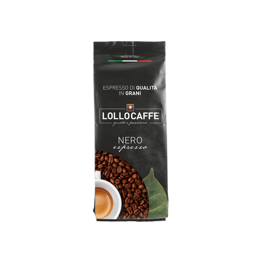 Lollo Caffè Nero Espresso Beans 1kg – Intensity 5/10