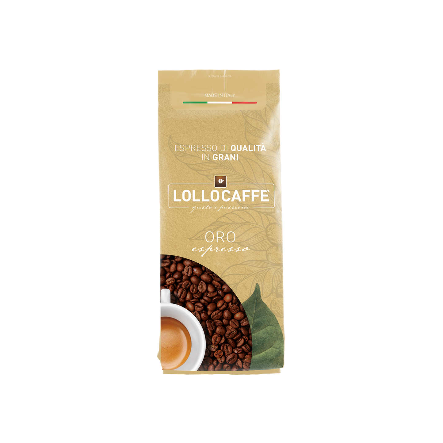 Lollo Caffè Gold Blend Espresso Beans 1kg – Intensity 3/10