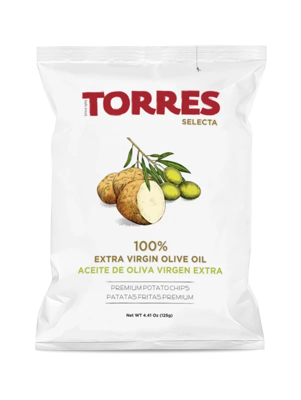 TORRES OLIVE OIL CRISPS 125G