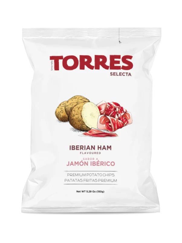 CROUSTILLES TORRES JAMBON IBÉRIQUE 150G