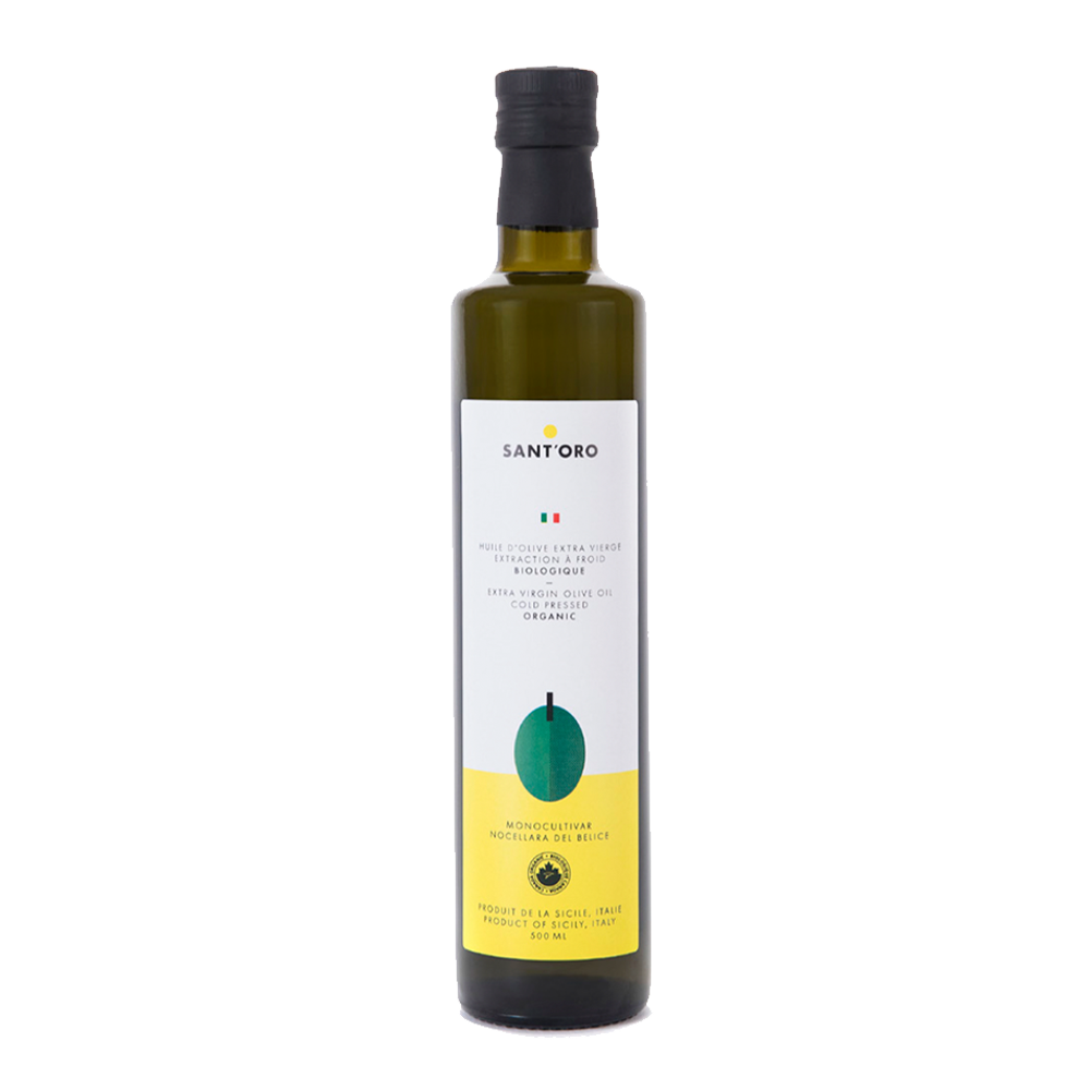 Organic Nocellara del Belice extra virgin olive oil 500ml
