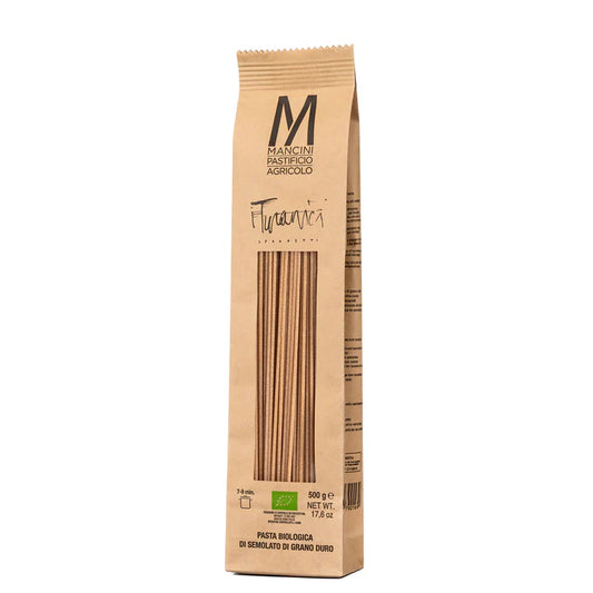 SPAGHETTI 500G MANCINI – ORGANIC ITALIAN KHORASAN WHEAT PASTA