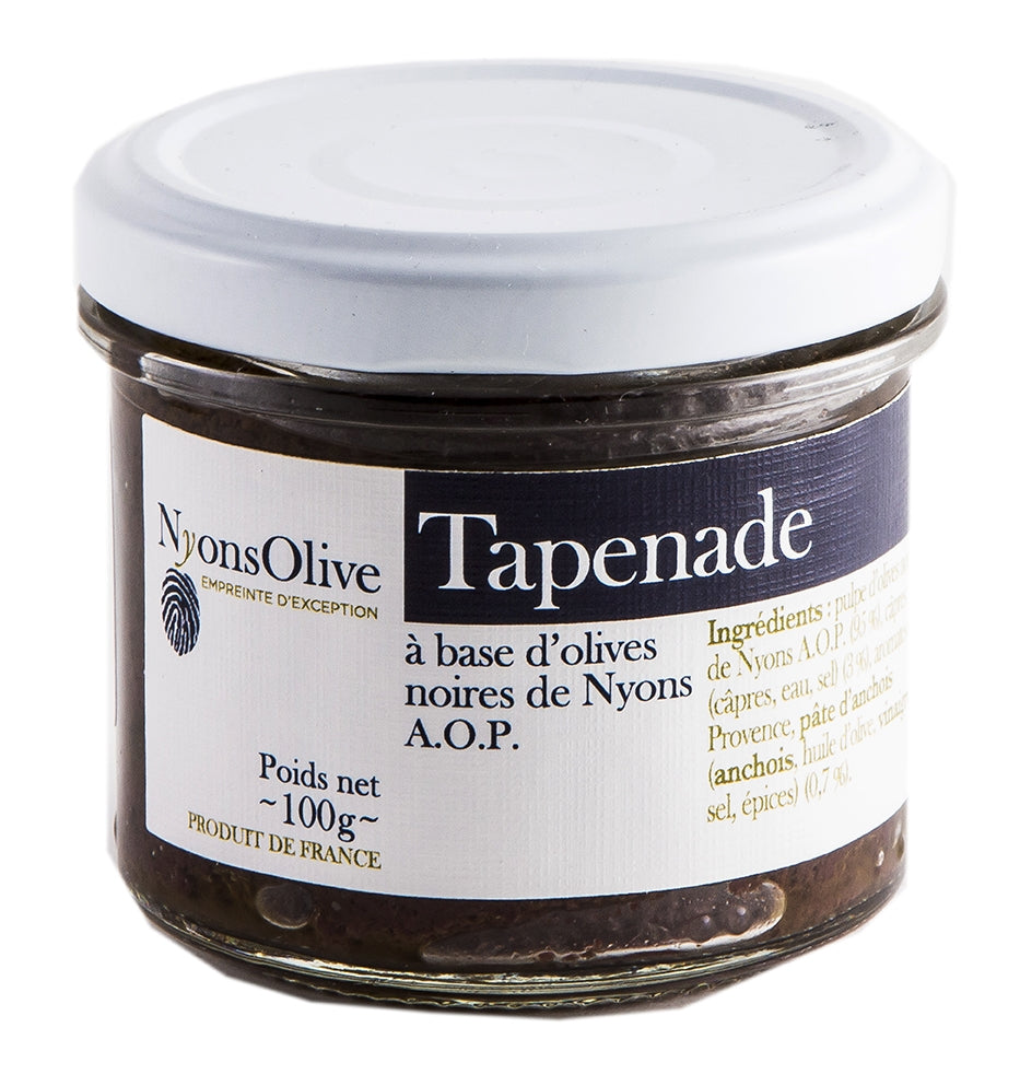 TAPENADE NYONS OLIVES NOIRES 100G