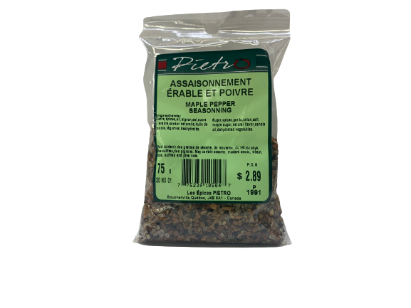 Maple pepper seasoning 75g