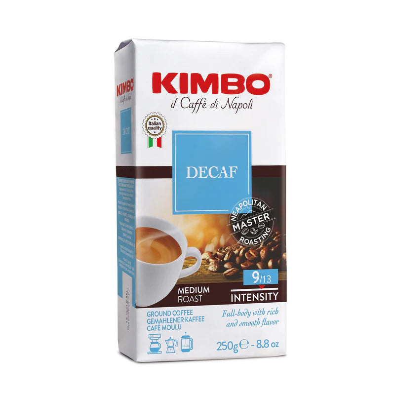 Decaffeinated ground coffee 250g