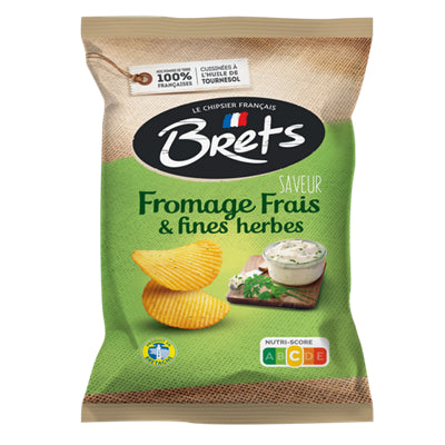 Fresh herb cheese crisps 125g