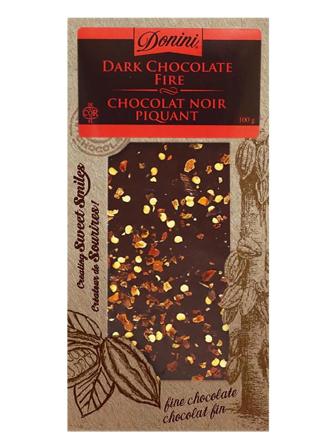 Spicy dark chocolate 100g