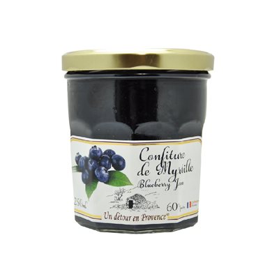 Confiture de myrtille 370g