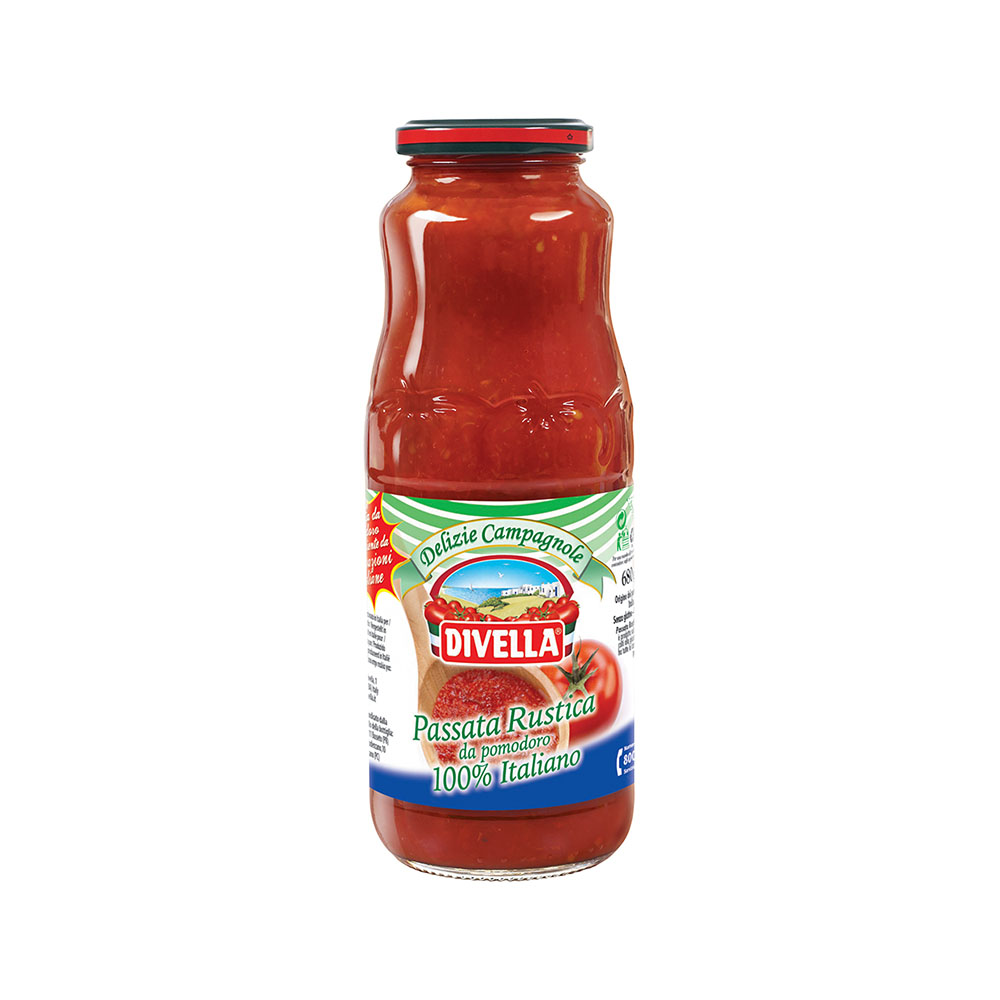 Coulis de tomates avec pulpe 660ml