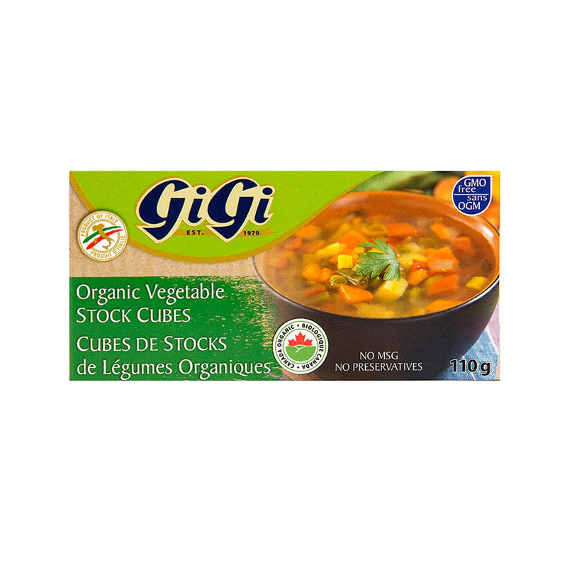 ORGANIC VEGETABLE STOCK CUBES 110G – GIGI