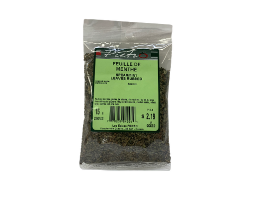 Feuille de menthe 15g
