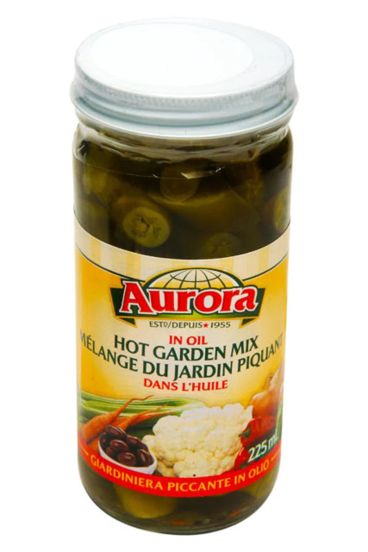 Mélange du jardin piquant dans l'huile 225ml