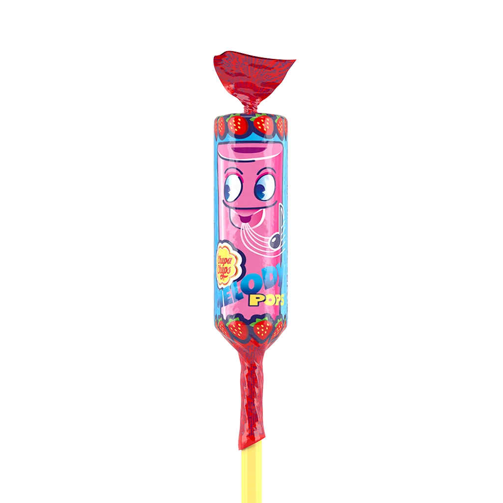 Strawberry Melody Pops 15g