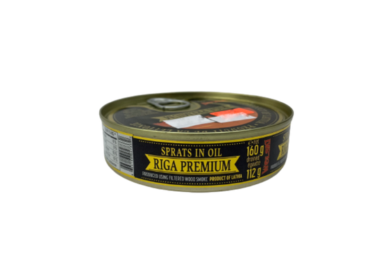 Sprats dans l'huile 160g