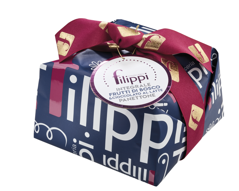 Wholemeal Panettone with Forest Fruits &amp; Milk Chocolate 1000g 