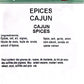 Cajun spices 40g