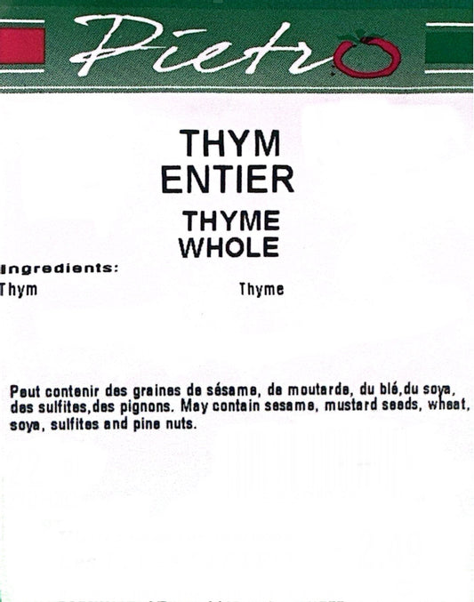 Whole Thyme 22g
