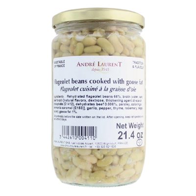 FLAGEOLET À LA GRAISSE D'OIE 600G