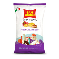Paprika flavored chips 150g