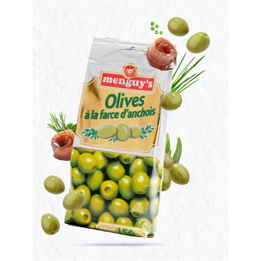 OLIVES FARCIES ANCHOIS 150G