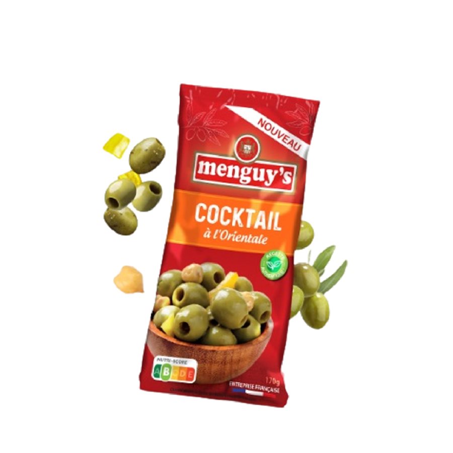 OLIVES COCKTAIL À L'ORIENTALE 170G