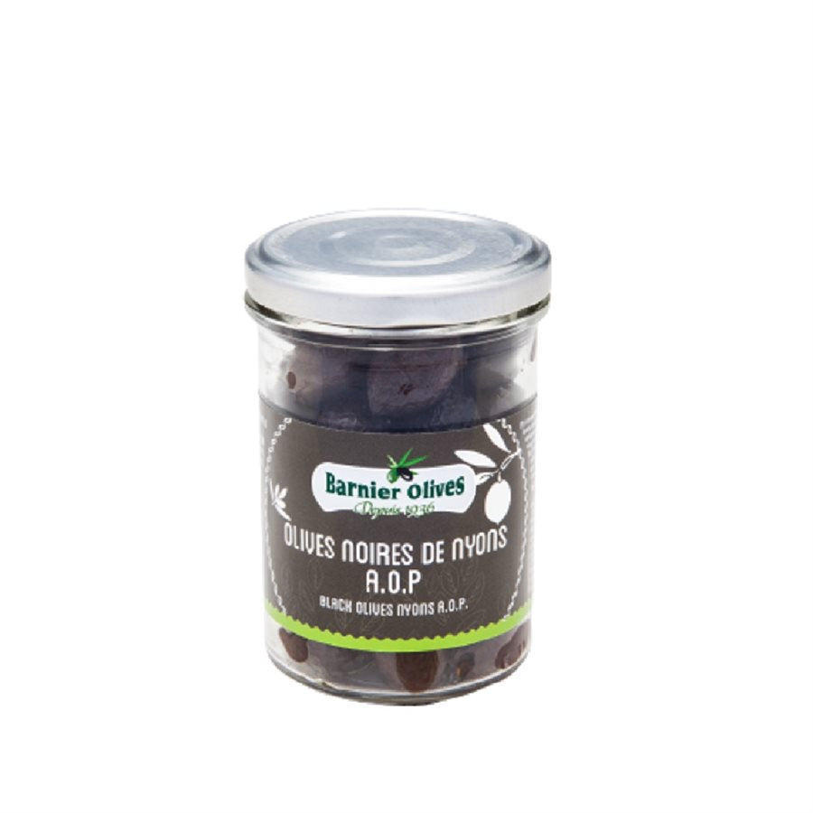 BLACK OLIVES FROM NYONS AOP 125G