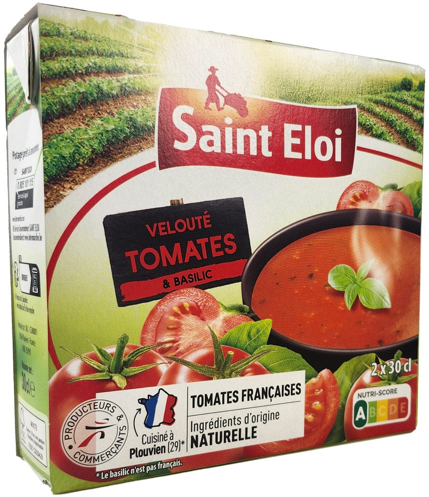 POTAGE ST-ELOI TOMATES BASILIC 2X300ML