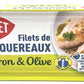 Lemon &amp; olive mackerel fillets 176g