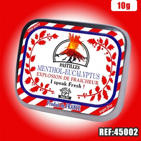 Rendez vous Pastilles Menthol Eucalyptus Sans Sucre 10g