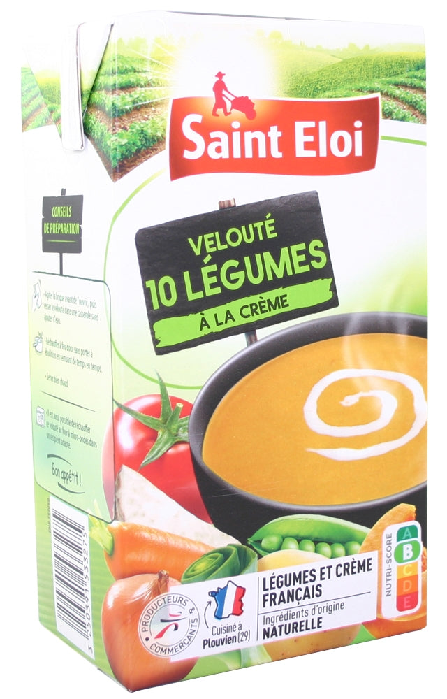 POTAGE ST-ELOI 10 LÉGUMES CRÈME 1L