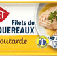Filets de maquereaux moutarde 169g