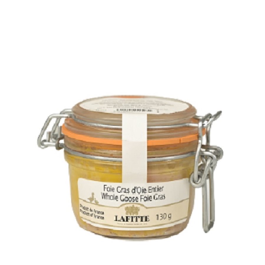 WHOLE GOOSE FOIE GRAS FROM LANDES 130G