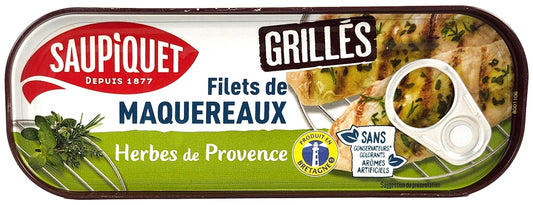 Grilled mackerel fillets with Provence herbs 120g