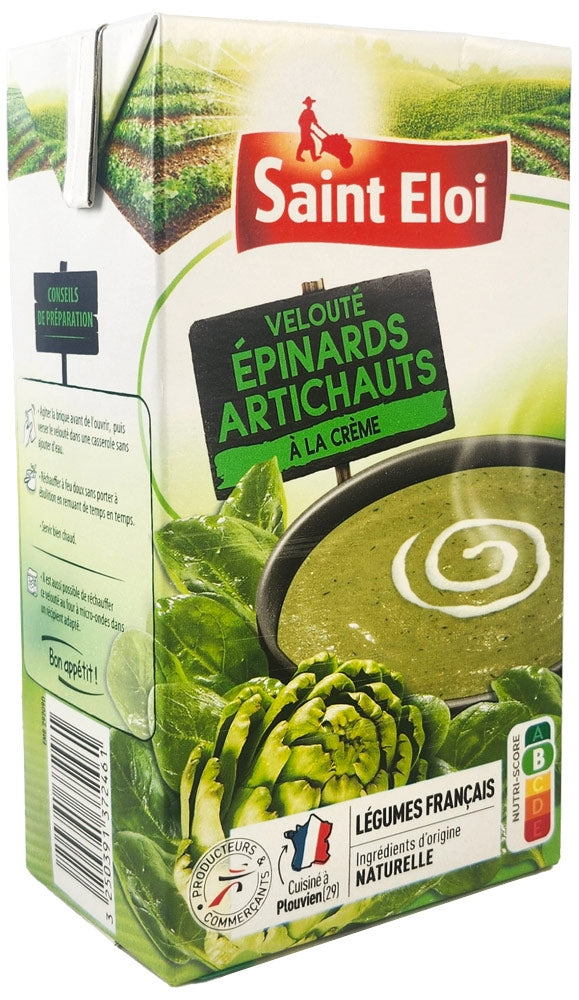 POTAGE ST-ELOI ÉPINARD ARTICHAUT 1L