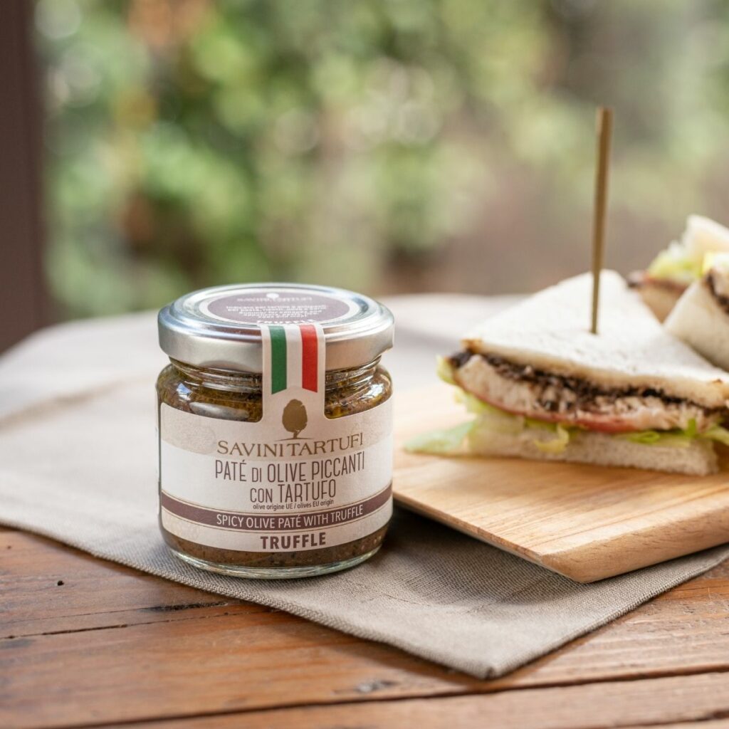 SPICY OLIVES PÂTÉ WITH SUMMER TRUFFLE 90g