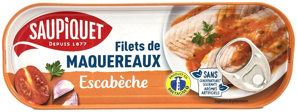 Mackerel fillets escabeche 169g