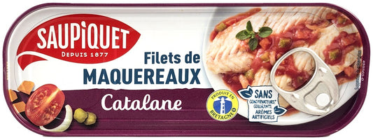 Filets de maquereaux catalane 169g